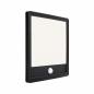 Preview: Paulmann 94665 LED Außenpanel Lamina Backlight Bewegungsmelder IP44 eckig warmweiß 14,5W Schwarz