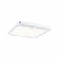 Preview: Paulmann 94707 LED Außenpanel Lamina Backlight Bewegungsmelder insektenfreundlich Spritzwasser geschützt eckig 250x47mm Tunable Warm 14W Weiß Kunststoff