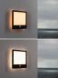Preview: Paulmann 94709 LED Außenpanel Smart Home Zigbee Lamina Backlight Bewegungsmelder IP44 eckig Tunable 14W Schwarz
