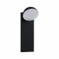 Preview: Paulmann 94738 LED Außenwandleuchte Puka modern seewasserresistent Spritzwasser geschützt rund 110x125mm warmweiß 8,5W Anthrazit Aluminium