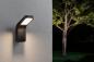 Preview: Paulmann 94744 LED Außenwandleuchte Kulma modern seewasserresistent Spritzwasser geschützt 90x174mm warmweiß 7,5W Anthrazit Aluminium