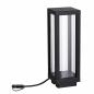 Preview: Paulmann 94753 Plug & Shine Laterne Smart Home Zigbee Classic Einzelleuchte IP44 RGBW 2W Anthrazit
