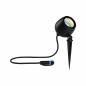 Preview: Paulmann 94769 Plug & Shine LED Gartenstrahler Smart Home Zigbee Kikolo IP65 RGBW+ 6,2W Anthrazit