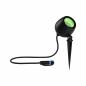 Preview: Paulmann 94769 Plug & Shine LED Gartenstrahler Smart Home Zigbee Kikolo IP65 RGBW+ 6,2W Anthrazit
