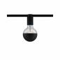 Preview: Paulmann 94975 URail Ceiling Socket max1x20W E27 Schwarz 230V Metall