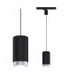 Preview: Paulmann 95405 ProRail3 Pendel Corus E27 max. 50W  dimmbar Schwarz