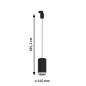 Preview: Paulmann 95405 ProRail3 Pendel Corus E27 max. 50W  dimmbar Schwarz