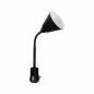 Preview: Paulmann 95427 AS Steckerl Junus E14 schwarz Flexarm - Assistance-Leuchte