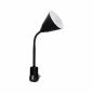 Preview: Paulmann 95427 AS Steckerl Junus E14 schwarz Flexarm - Assistance-Leuchte