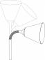 Preview: Paulmann 95431 AS Klemml Vitis E14 weiß Flexarm Schnurschalter Kabell 1,50m - Assistance-Leuchte