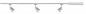 Preview: 1m Schienensystem mit 3 Spots Paulmann 95462 URail Set Cover in Chrom