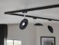 Preview: Paulmann 96802 URail LED Schienenspot Sphere Einzelspot 7,4W modern neutralweiß dimmbar Schwarz matt