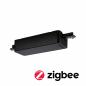 Preview: Paulmann 96815 URail Zigbee Schienen Adapter max 400W 230V Schwarz matt