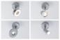 Preview: Paulmann 96820 URail Schienenstrahler Base Chrom matt 230V