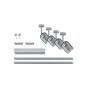 Preview: Paulmann 96899 URail Set Blossom in Chrom/Rauch - 2m Schienensystem mit 4 Leuchten