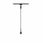 Preview: Paulmann 96912 URail DecoSystems Pendel max 1x20W E14 230V Schwarz matt, Stoffkabel