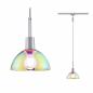 Preview: Paulmann 96975 URail Pendel Sarrasani max 20W E14 Chrom matt/Dicro 230V Metall Glas