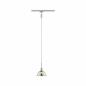 Preview: Paulmann 96975 URail Pendel Sarrasani max 20W E14 Chrom matt/Dicro 230V Metall Glas