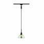 Preview: Paulmann 96976 URail Pendel Sarrasani max 20W E14 Schw matt/Dicro 230V Metall Glas