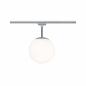Preview: Paulmann 97602 URail Ceiling Globe Small max. 1x10W E14 Chr m/Opal dimmbar