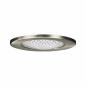 Preview: Paulmann 98449 Möbel Einbauleuchte Schutzglas strukturiert max.20W 12V G4 66mm Eisen