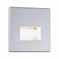 Preview: Paulmann 99495 Special Wand Einbauleuchte Set Edge eckig LED 1x1.1W Chrom