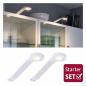 Preview: Paulmann 99973 Clever Connect StarterSet Mike 2x2W 12VA DC 2700-6500K 12V Weiß matt/Kunststoff