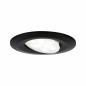 Preview: Paulmann 99991 Einbauleuchte Set Calla IP65 rund schwenkbar LED 4000K 6W 230V schwarz matt universalweißes Licht IP65
