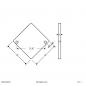 Preview: EVN Endabschlussplatte für Aluminium-Profil APEXLEAPQ