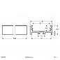 Preview: EVN Aluminium U-Profil (flach, extrabreit) für LED-Strips APSF100