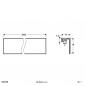 Preview: EVN Aluminium Wandrofilblenden-Profil APWF200