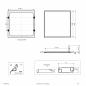 Preview: EVN LED Einbaupanel für Systemdecken BPDU62300140