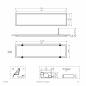 Preview: EVN LED Einbaupanel für Rasterdecken BPSU120125