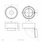 Preview: EVN LED-Deckenanbauleuchte, IP20 DS20100102