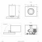 Preview: EVN LED-Deckenanbauleuchte, IP20 DSE10909