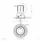 Preview: EVN F02R09AM1830L38P COB-LED Deckeneinbauleuchte 18W 3000K 2100lm 38° dimmbar Einbaudurchmesser 97 mm