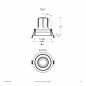 Preview: EVN Modulare LED Einbauleuchte F05R09SM1327L24D