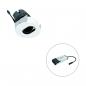 Preview: EVN F08RXXXM0630L38P COB-LED Deckeneinbauleuchte 6 W 3000 K Warmweiß 540 lm 38° dimmbar Einbaudurchmesser 65 mm