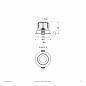Preview: EVN F10RXXXM0630L15D COB-LED Deckeneinbauleuchte 6 W 3000 K 770 lm DALI-2 dimmbar 15° schwenkbar Einbaudurchmesser 70 mm