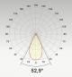 Preview: EVN F10RXXXM0630L55D COB-LED Deckeneinbauleuchte 6 W 3000 K 770 lm 55° DALI dimmbar Einbaudurchmesser 70 mm