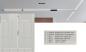 Preview: 100cm Helestra VIGO LED Leuchtenmodul 1000 18W dimmbar Warmweiss Mattweiß