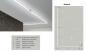 Preview: 100cm Helestra VIGO LED Leuchtenmodul 1000 18W dimmbar Warmweiss Mattweiß