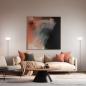 Preview: HELESTRA SAPO Stehleuchte LED coffee mit Dimmer