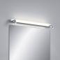Preview: HELESTRA NERO LED Wand- und Spiegelleuchte 12 W 1150 lm 3000/4000 K Ra 90 230 V IP44 Chrom nicht dimmbar