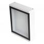 Preview: EVN LED Wandleuchte innen & außen einsetzbar weiß IP54 warmweißes Licht