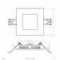 Preview: EVN LED Einbaupanel LDQ090125