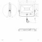 Preview: EVN LED Wallpainter, IP65 LFA5001B