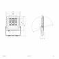 Preview: EVN LED Wallpainter mit Bewegugnsmelder, IP44 LFE500940BM