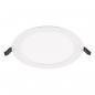 Preview: LED Einbaupanel rund 18W 3000K/4000K weiß IP54 225mm Einbaudurchmesser 206mm