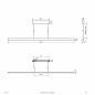 Preview: EVN LED Pendelleuchte mit CCT Switch LTS140125